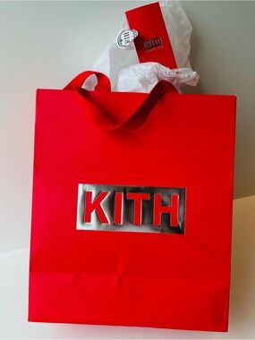 KITH  Store Chrome Logo Shopping Bag